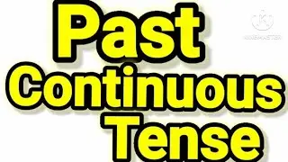 Past Continuous Tense. Past Progressive Tense.  was/ were + verb + ing. Explain with examples.