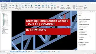 Creating Petrol Station Canopy _ Part 10 | COMOSYS