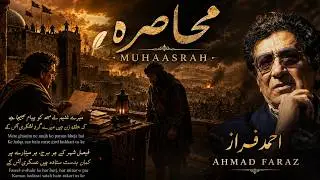 Muhasrah (The Siege) | When the Pen Defied the Sword | Ahmad Faraz | mushairah | Sukhan-e-Anjum