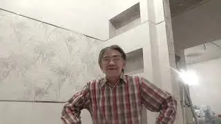 Укладка плитки в двушке закончена.  Мкр.  Вересаево