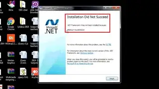Microsoft dot net framework installation Error in Windows 7 Error : HRESULT 0xc8000222 | 2020