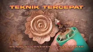 Cara mengukir kelopak mawar menggunakan trimmer