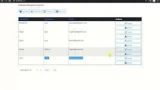 Crud system using springboot | bootstap | mysql | font-awesome