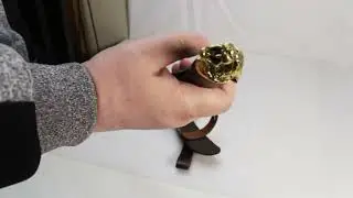 Подарочный нож "Тигр" из стали 40х13 с ножнами - обзор от магазина подарков "Счастливый случай"