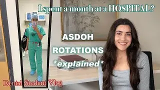 My first EXTERNAL ROTATION - Dental School Vlog #14