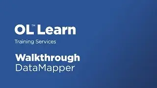 Walkthrough - DataMapper