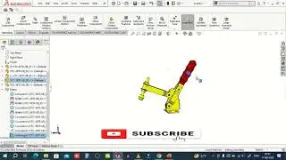 # Toggle clam # Angle Advanced mate # Jig Fixture Toggle