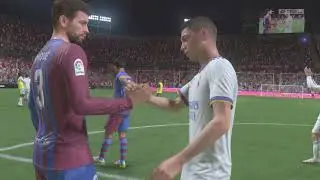 FIFA 22, Last minute goal in El Classico!!!