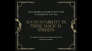 Accountability in these Magical Streets