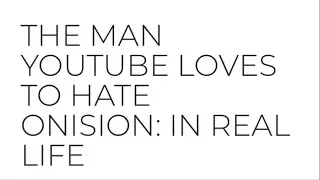 Onision Discovery Documentary: Repzion