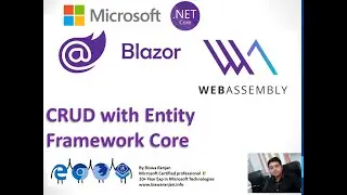 CRUD Operations using Entity Framework Core in Blazor Web Assembly EP-8