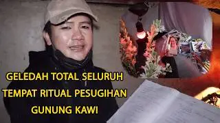 TEMPAT RITUALNYA BANYAK ‼️ ADA FOTO DAN ABSEN TAMU ‼️ GELEDAH PESUGIHAN GUNUNG KAWI #2 - ILMU MERAH