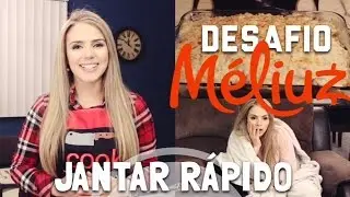 JANTAR RÁPIDO E DELICIOSO (Entrada, prato principal e sobremesa)