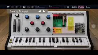 Breath Trumpet solo, Space western Korg new sound pack, Korg Modules
