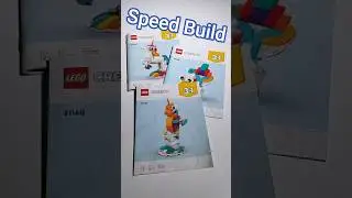 Лего Единорог 3 в 1! Lego Creator Unicorn 31140 Speed build.