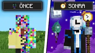 Minecraft ama ZAMAN GLITCH'inin Gizeminin Hikayesi...