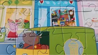 Peppa 🐷 Pig Series 📺 2/10 | Garbage ♻️ Truck 🚛 Jigsaw 🧩 Puzzle