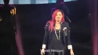 Christina Aguilera VS Demi Lovato - C5 Sliding Battle (5 Versions！)