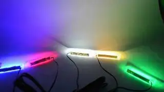 Glass Clips Five Colors led light kit Moderix