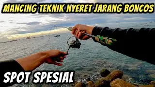 FISHING DRAGING TECHNIQUE FINE SHRIMP & FINE FISHING || ANTI-BONCOS SPOT