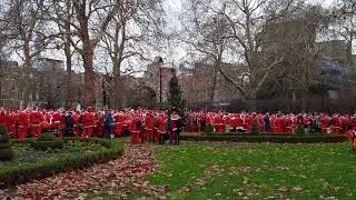 UK Christmas Santa Gathering Part 1