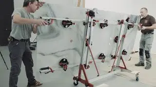 How to install and process Dècora Glass decorative panels by Tecnografica