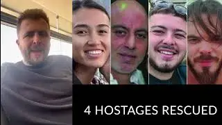 BREAKING: IDF RAIDS HAMAS STRONGHOLD - RESCUES 4 HOSTAGES