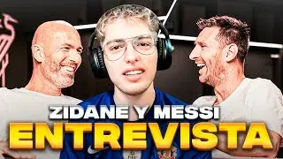 DAVOO XENEIZE REACCIONA A MESSI CHARLANDO CON ZIDANE