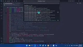 VSCode :: Color Theme 2023 06 24 10 07 04