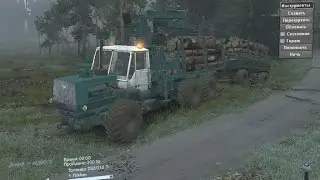 SpinTires 2017  ХТЗ Т-- 150 Л РОДНОЙ ЗВУК ДВИГАТЕЛЯ