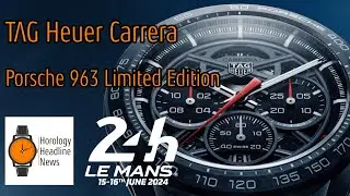 Premiere: TAG Heuer Carrera X Porsche 963