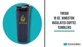 Promotional 18 oz. Kingston Insulated Coffee Tumblers