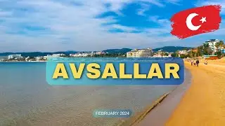 🇹🇷Turkiye. Avsallar. Walking on the sea. February 2024 #turkiye #alanya #walking #авсаллар