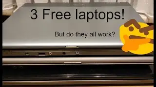 I got 3 Free laptops! but do they all work?