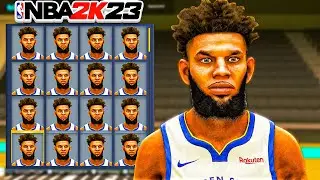 BEST COMP STAGE GUARD FACE CREATION IN NBA 2K23 (NEXT GEN & CURRENT GEN) - LOOK LIKE A GOAT!