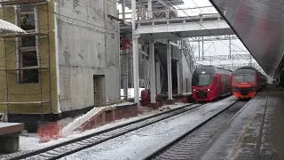 Баковка, Сетунь, Тестовская. Реконструкция станций 13.02.2020 г.