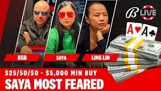 Saya MOST FEARED takes on KGB, LING LIN - Live at the Bike!