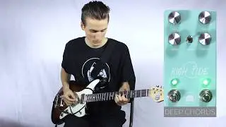 M.D. Effects High Tide Chorus Reverb Delay Pedal Demo Video