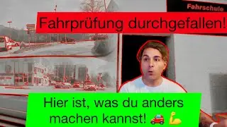 Fahrprüfung nicht bestanden – Die besten Tipps für die nächste Prüfung! 🚗💪
