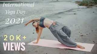International Yoga Day "2021" II 5 mins Basic  Morning Yoga Asanas II by Shirushree Saikia II