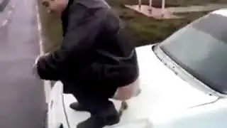 мент приколи поліція квітень 2012 накакав на машину 😂😂😂