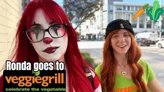 Ronda goes to Veggie Grill - with Veggie Girl
