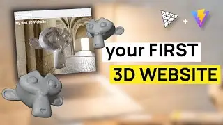 Learn the basics to code a stunning 3D Website with Three.js and Vite