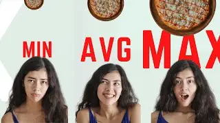 Min Max Average | How to find Minimum Maximum and Average in Excel