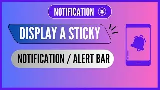 The Easy Way to Create a Sticky Notification Bar in WordPress Without Coding!