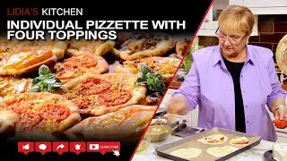 Individual Pizzette with Four Toppings