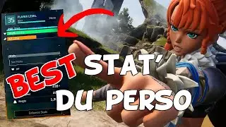 Les statistiques du personnage dans PalWorld FR