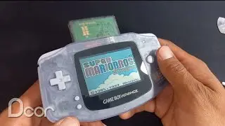 Como desarmar una Game boy advance cambiar mica y botones