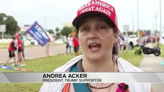 SNN: President Donald Trump's supporters made their voices heard on the Suncoast