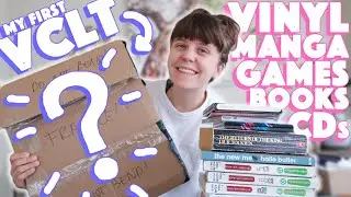 NEW VINYL RECORDS, MANGA, CDs, VIDEO GAMES & BOOKS | my first ever VCLT unboxing
